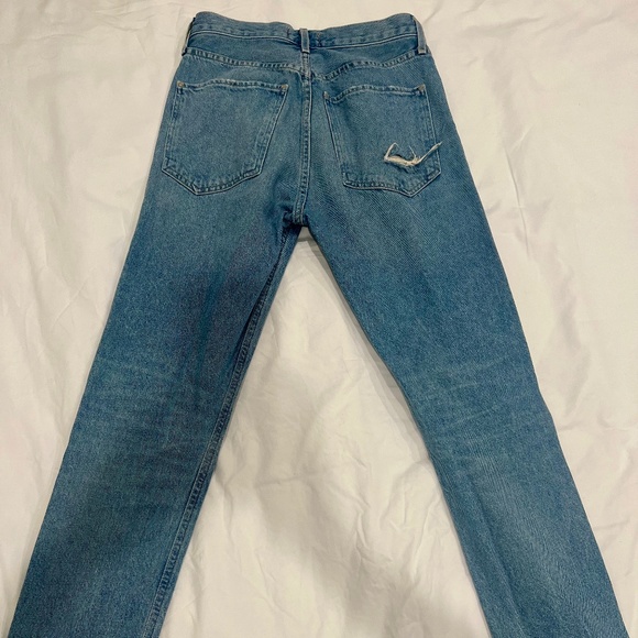 Agolde Jamie High Rise Classic in Dakota 25 - Picture 5 of 7